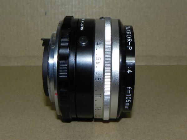 Nikon 105mm ニコン Nikor-p F4 0 105mm⁄f 中古 Nikkor ベローズ用