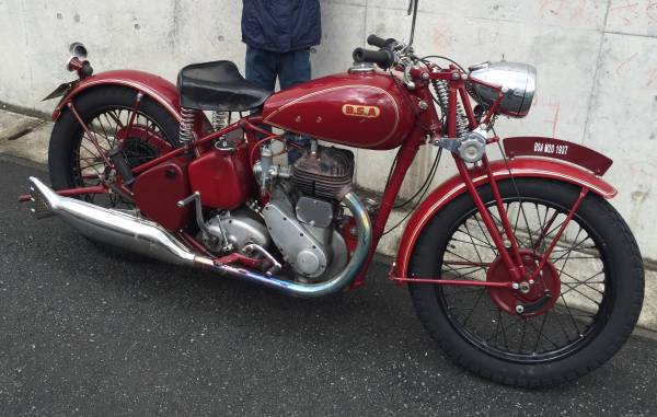 BSA m20 英車 レストア SR カフェ ボバー カスタムベース サイドバルブ