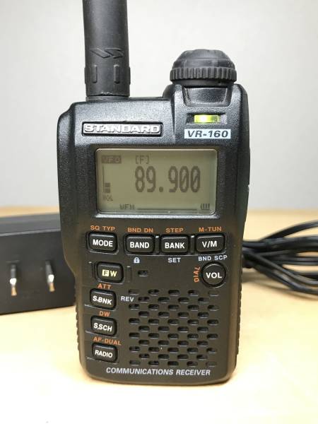 VR-160 パ*ダ様 ジャンク品 無線受信機 スタンダード セット 中古・送料 |