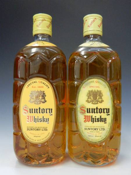 C557☆未開栓 Suntory サントリー ウイスキー 特級 角瓶 5本セット
