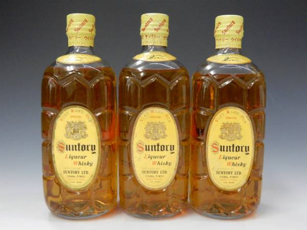 C557☆未開栓 Suntory サントリー ウイスキー 特級 角瓶 5本セット
