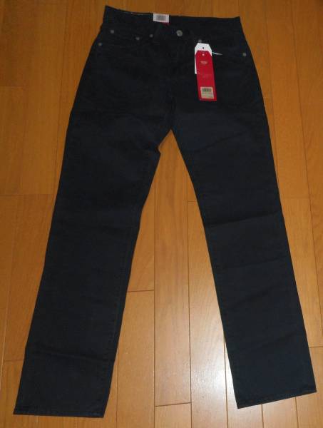 2新品W28黒リーバイス511スキニーパンツジーンズスリムデニム606 
