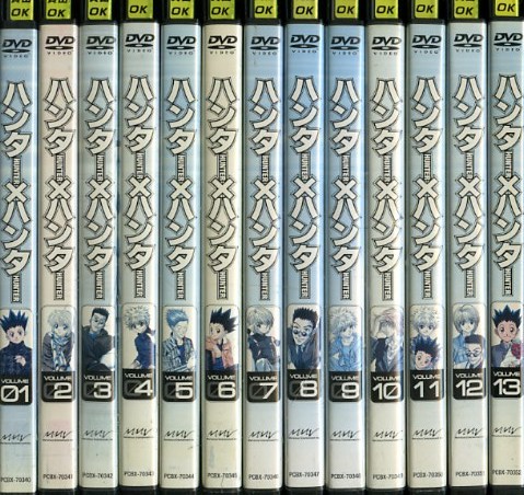 13DVD*レンタル版 ハンター×ハンター 全13巻 D08652