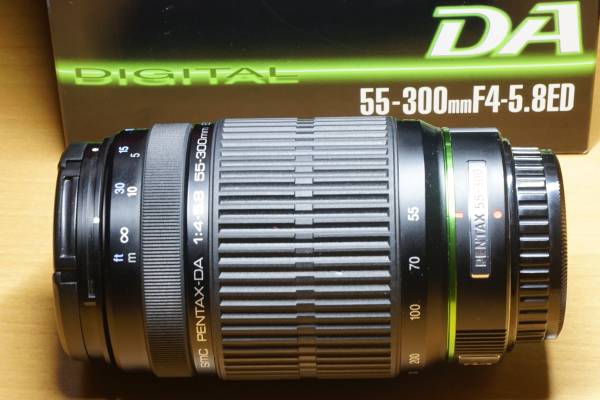 ペンタックス DA 55-300mm F4-5.8 ED 中古保証期間中 HD WR 55-300mm
