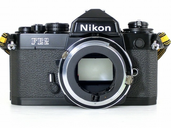 カメラ、光学機器 R28 Nikon FE2 フィルム一眼レフカメラ ボディ