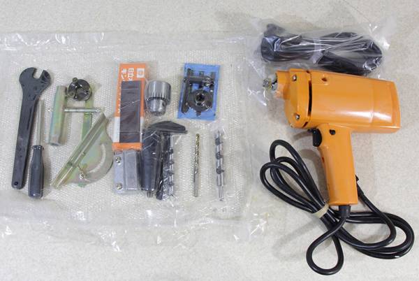 未使用・日立電気大工 DL-10R形 フルセット @Y 4KD2467 未使用品? 日立 電気大工 DL-10R形 10点セット(電動工具セット