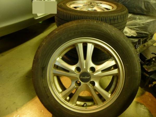 ダンロップ　175/65/R14　アルミホイール付4本セット　売切品！
