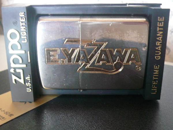 Zippo EMBLEM　E.YAZAWA ゴールド