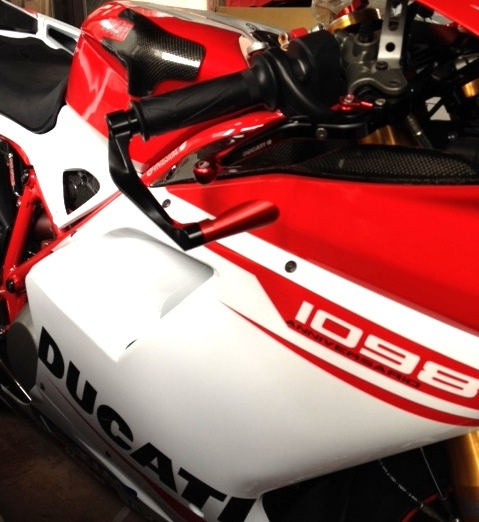 レバーガード 汎用 848 1198 1199 1299 Aprilia cbr yzf grom 等