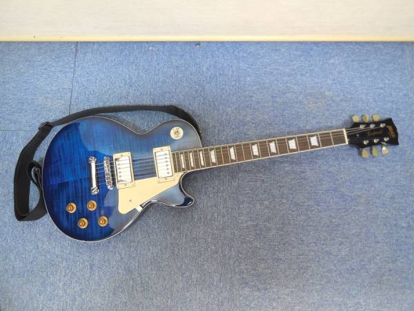 ○Blitz Leopard レスポールタイプ エレキギター Aria ProⅡ こ4-100