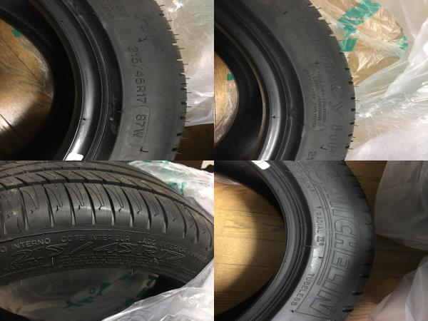 ☆新車外し☆ MICHELIN Primacy HP 215/45R17　86ZN6BRZZC6トヨタスバルステップワゴンノアセレナVOXYレクサスCT200プリウス