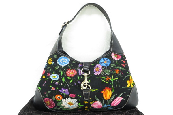 本物□未使用品□グッチ□ジャッキー□フローラ□ショルダーバッグ 