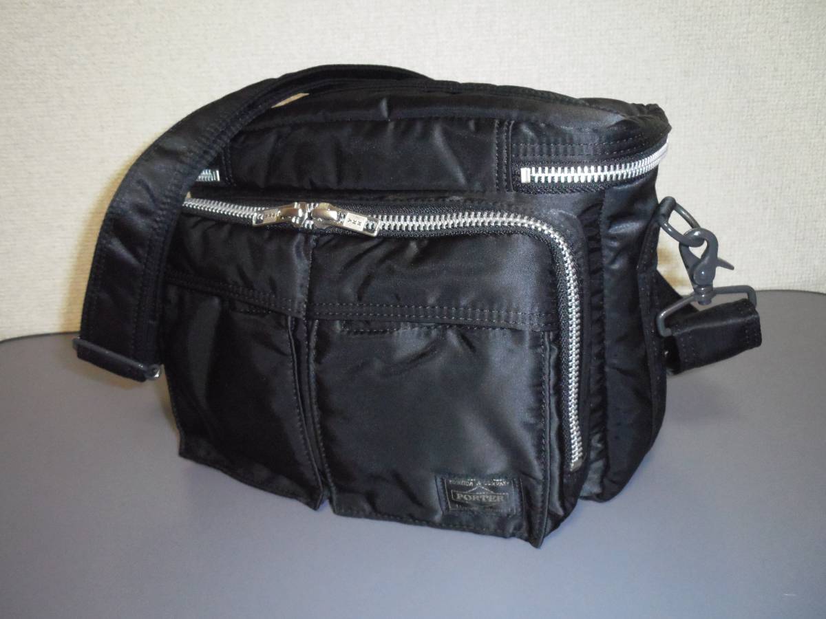 PORTER カメラバッグ ショルダー ブラック PORTER TANKER カメラバッグ L BLK ポーター CAMERA BAG ショルダー