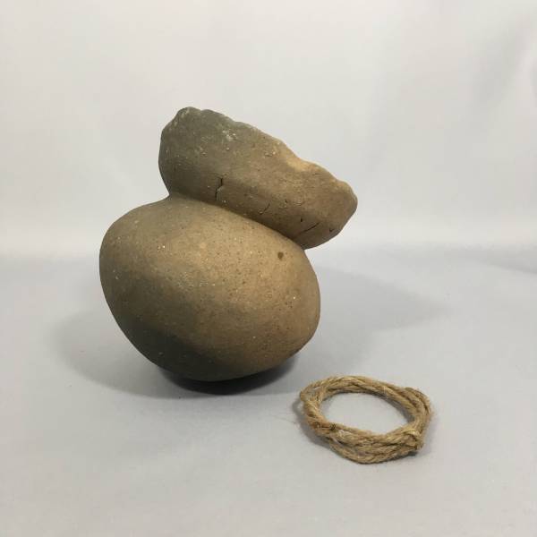 弥生土器小壺◇愛知県矢作川出土◇川揚がり(土器)|売買された 弥生土器小壺◇愛知県矢作川出土◇川揚がり(土器)|売買された