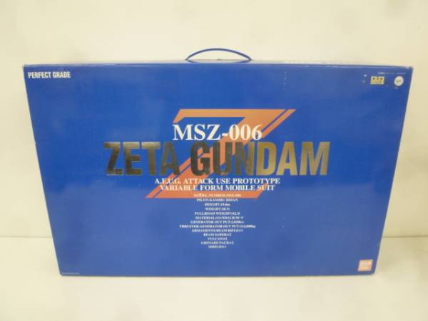 f100* PG 1/60 MSZ-006 ゼータガンダム 未組立