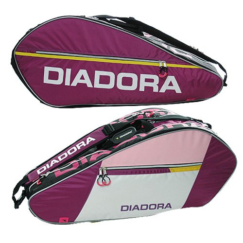 ディアドラ　ラケットバッグ　９本収納可 紫　定価12744円