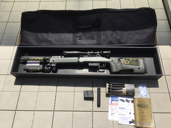 東京マルイ M40A5 おまけ付き 東京マルイ M40A5 付属品多数 超美品