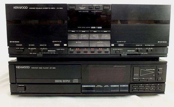 KENWOOD KX-969 DP-969 カセットデッキ CDプレーヤ ジャンク品