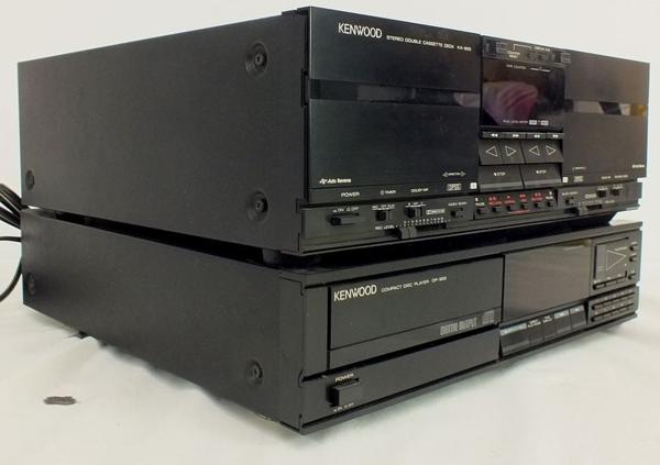 KENWOOD KX-969 DP-969 カセットデッキ CDプレーヤ ジャンク品