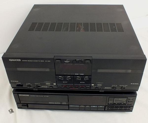 KENWOOD KX-969 DP-969 カセットデッキ CDプレーヤ ジャンク品