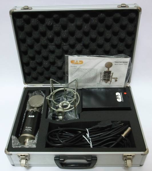 ＊送料無料＊CAD ( シーエーディー )TRION8000 真空管コンデンサーマイク_2