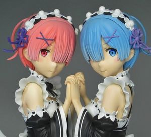 希少 鶴の館 ガレージキット 完成品 レム ラム Re:ゼロから始める異