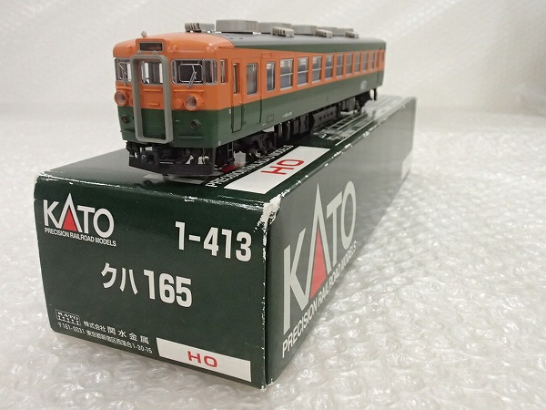 新品未使用KATO HOゲージ クハ165 1-413 鉄道模型 電車 KATO HOゲージ クハ165 鉄道模型 : 1-413 | カトー Hobbies 電車