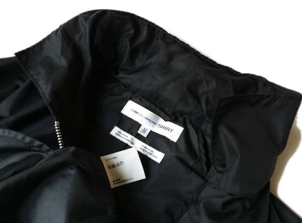 コムデギャルソンSHIRT フード付きブルゾン COMME des GARCONS SHIRT コムデギャルソンシャツ ナイロン フード付き