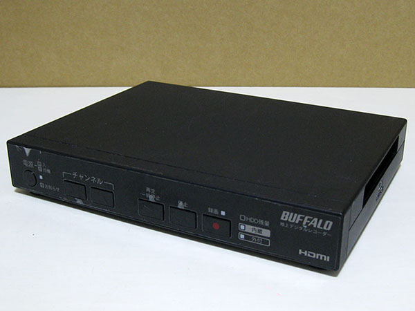 BUFFALO コンパクト地デジHDDレコーダー DVR-1C2/500G 中古BUFFALO 地