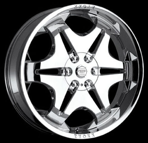 ホイール4本セット PRIDE/ZX☆Cadillac.SRX/0409☆IM22set Sold 2004 Cadillac SRX in