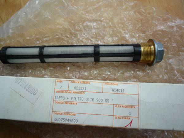 オイルフィルター　ドレンボルト　ストレーナー　ベベル900　ドゥカティ900SS　　ｄｍ860　ｄｍ900