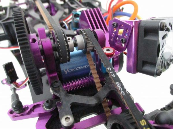 hpi HB TC-D シャーシ ドリフト ブラシレス モーター/アンプ メカ無