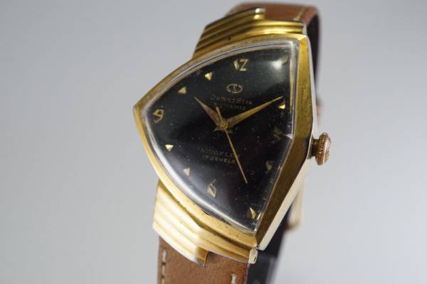 な912☆可動品 ORIENT STAR DYNAMIC 三角型自動巻腕時計 メンズ 