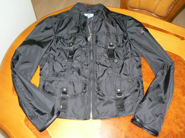 ☆PEUTEREY ピューテリー ナイロンジャケット ブラック 46 美品 