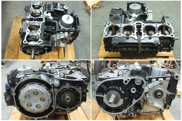 KZ1000 腰下ASSY クランクケース クランクシャフト Z1R_2