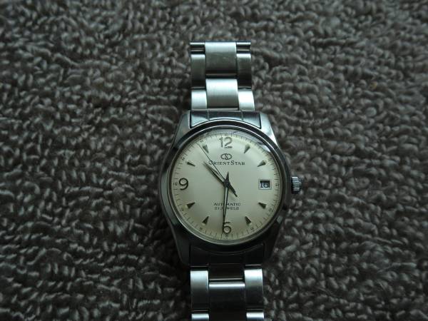 オリエント　オリエントスター　自動巻き　２１石　裏スケ　中古