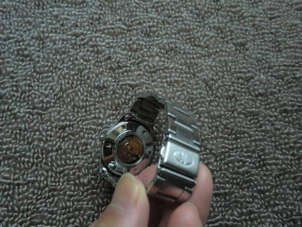 オリエント　オリエントスター　自動巻き　２１石　裏スケ　中古