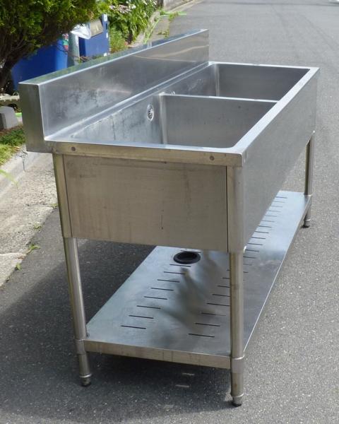 綺麗【 タニコー / tanico 二槽シンク 流し台 間口1000×奥行600×高さ810mm