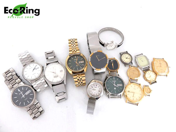 1円 ジャンク品 セイコー メンズ レディース 腕時計 計16点セット BY359