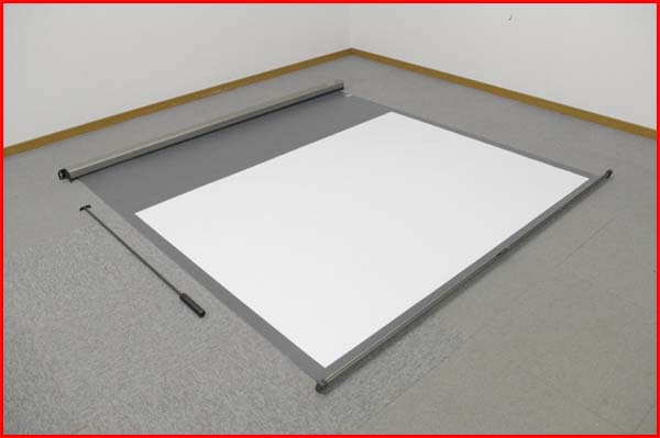 ■キクチ プロジェクション スクリーン 80インチ 4:3■定価6万円■KIKUCHI/PROJECTION SCREEN■C