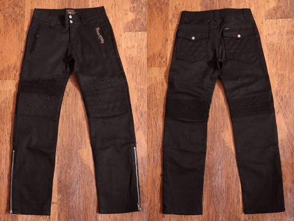 試着のみ美品　36インチ W92cm VANSON バンソン パンツ ストレッチ デニム NVBL-502 ブラック
