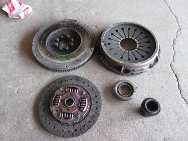 トヨタ JZX100用純正クラッチ フライホイルセット中古 マークⅡ