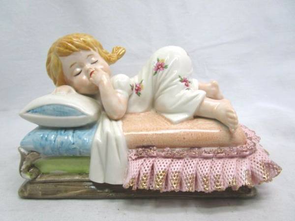 ヴィンテージ ヘッドベース セトノベルティ 瀬戸ノベルティ 花瓶 花器 | Pay ID 瀬戸　ノベルティ　女の子と犬