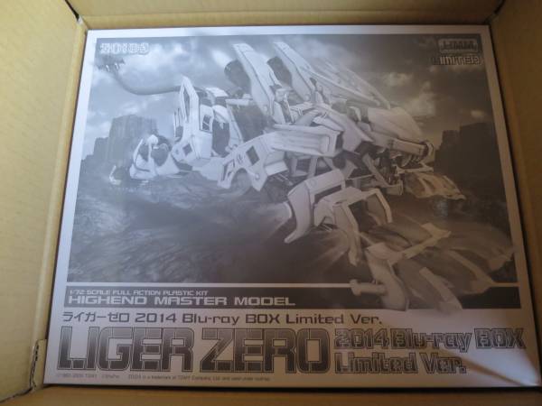 【新品未開封】コトブキヤ HMM ZOIDS ライガーゼロ 2014 Blu-ray BOX LimitedVer.