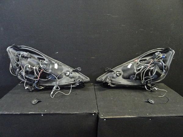 17① GE6 フィット 社外 イカリング ヘッドライト 左右 ジャンク（12542）