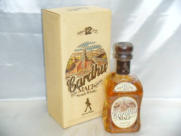 カーデュ 12年 7696未開栓ジョニーウォーカー ウイスキー 750mL 750ml