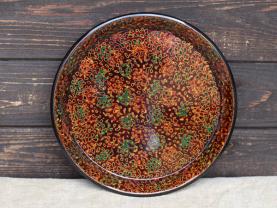 【青森民芸品】津軽塗◆トレイ◆お盆◆未使用品◆B◆GDS