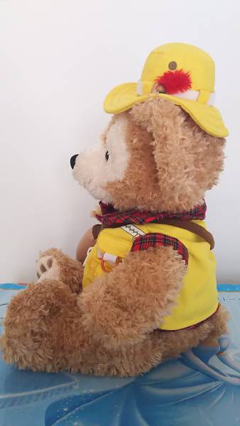 ダッフィー 白タグ CHINA ビーズ ディズニー 旧毛 レア ぬいぐるみ