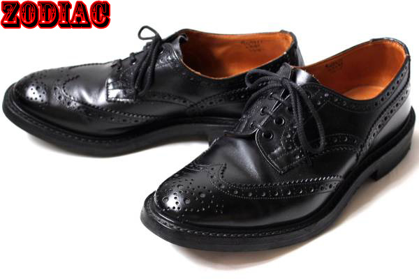 Tricker's　トリッカーズ　M5633　ウィングチップカントリーシューズ　サイズ7.5　売り切り1円スタート！