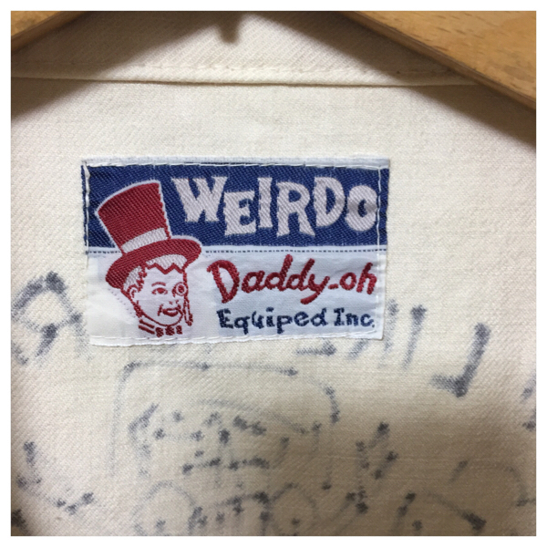 weirdo ウィアード 落書き カバーオール S DADDY-OH JKT gladhand